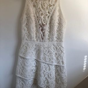 White Lace cocktail dress